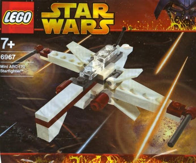 LEGO Set-ARC-170 Starfighter - Mini (Polybag)-Star Wars / Mini / Star Wars Episode 3-6967-1-Creative Brick Builders
